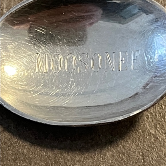 90 Silver Marked Decorative Spoon with Bear Handle 4.5”Cochrane Ont - Picture 2 of 5